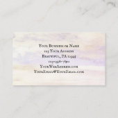 Isaiah 40:3 Bereid de weg van de Heer, Bijbel Visitekaartje (Achterkant)