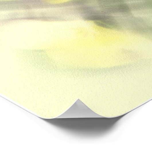 Isaiah 40:6.8 Bijbelverse Poster (Hoek)