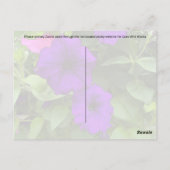 Isaiah 40:8 - Briefkaart (Achterkant)