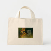 Isaiah 40:8 Inspirerend Mini Tote Bag (Voorkant)