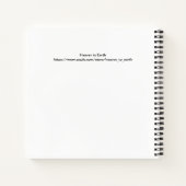 Isaiah 40:8 Inspirerend Notitieboek (Achterkant)