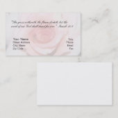 Isaiah 40:8 persoonlijke kaart visitekaartje (Voorkant / Achterkant)