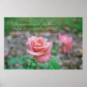 Isaiah 40:8 poster (Voorkant)