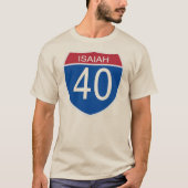 ISAIAH 40 T-SHIRT (Voorkant)