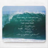 Isaiah 41 10 Bijbel Verse Mousepad Muismat (Voorkant)