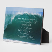 Isaiah 41 10 Bijbel Verse Plaque Fotoplaat (Zijkant)