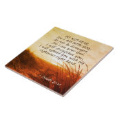 Isaiah 41:10 Bijbelversie Niet bang dat ik bij je Tegeltje (Zijkant)