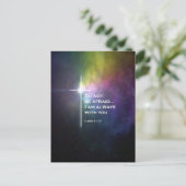 Isaiah 41:10 briefkaart (Staand voorkant)