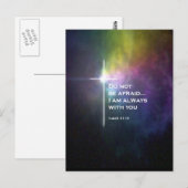 Isaiah 41:10 briefkaart (Voorkant / Achterkant)
