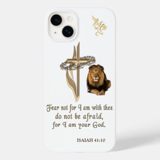 ISAIAH 41:10 Case-Mate iPhone CASE (Achterkant)
