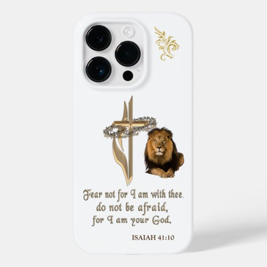 ISAIAH 41:10 Case-Mate iPhone CASE (Achterkant)