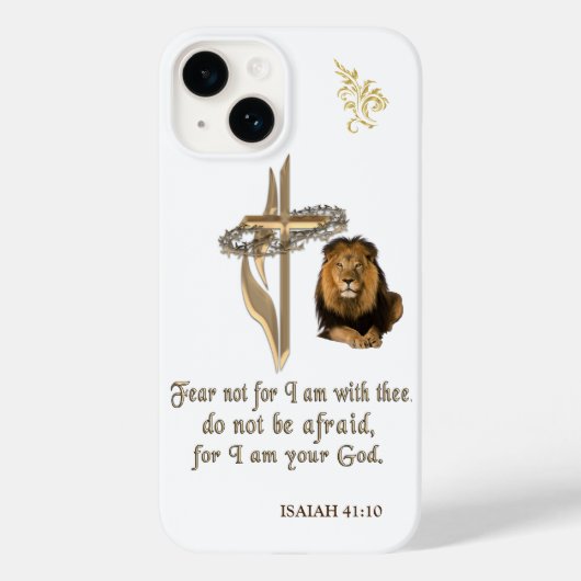 ISAIAH 41:10 Case-Mate iPhone CASE (Achterkant)