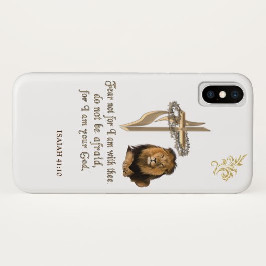 ISAIAH 41:10 Case-Mate iPhone CASE (Achterkant (horizontaal))