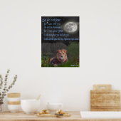 Isaiah 41: 10 Christelijk poster (Keuken)