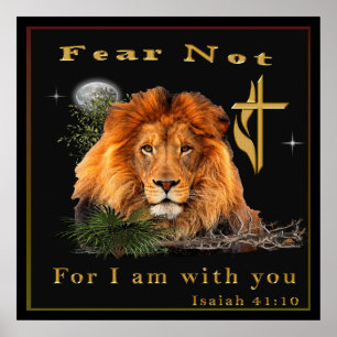 Isaiah 41:10 Christelijke posters
