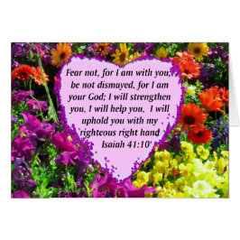  ISAIAH 41:10 FLORAL ONTWERP