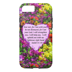  ISAIAH 41:10 FLORAL ONTWERP Case-Mate iPhone CASE