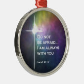 Isaiah 41:10 metalen ornament (Rechts)