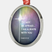 Isaiah 41:10 metalen ornament (Links)