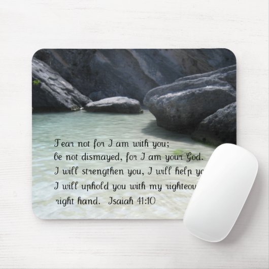 Isaiah 41:10 muismat (Met muis)