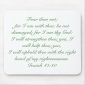 Isaiah 41:10 muispad muismat (Voorkant)