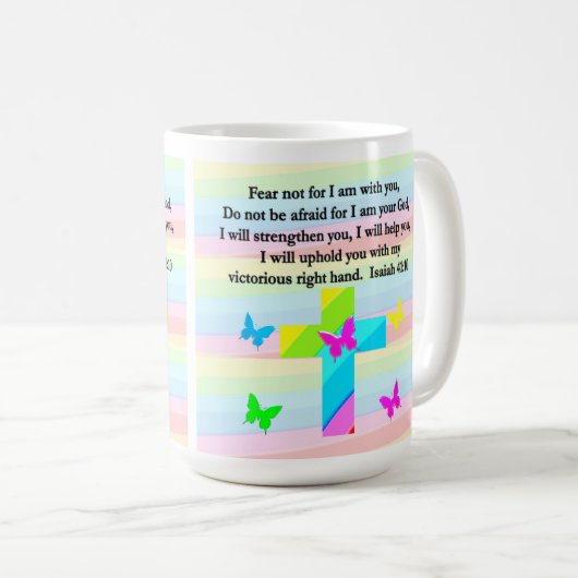  ISAIAH 41:10 ONTWERP KOFFIEMOK (Voorkant rechts)