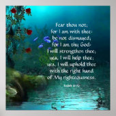 Isaiah 41:10 poster (Voorkant)