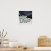 Isaiah 41:10 poster (Keuken)