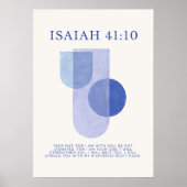 Isaiah 41:10 poster (Voorkant)
