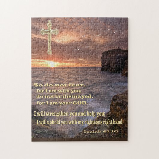 Isaiah 41:10 Puzzles Legpuzzel (Verticaal)