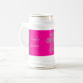 Isaiah 41:10 Roze Bierpul (Voorkant links)