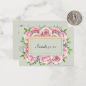 Isaiah 41:10 Scripture Note Card Notitiekaartje (Voorkant / Achterkant in situ)