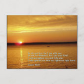 Isaiah 41:10 Sunset Briefkaart (Voorkant)