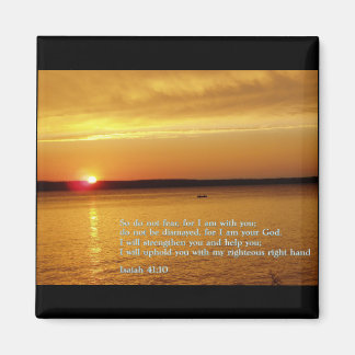Isaiah 41:10 Sunset Magneet
