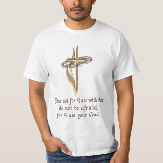 Isaiah 41:10 t-shirts (Voorkant)