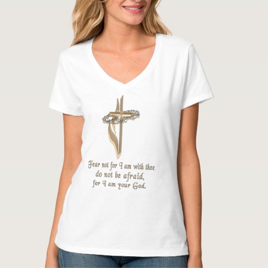 Isaiah 41:10 t-shirts (Voorkant)