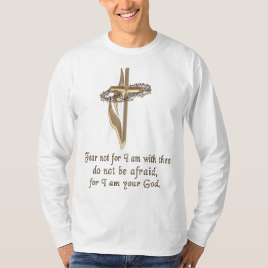 Isaiah 41:10 t-shirts (Voorkant)