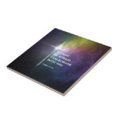 Isaiah 41:10 tegeltje (Zijkant)