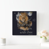 ISAIAH 41:10 VIERKANTE KLOK (Huis)