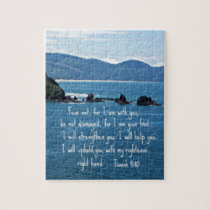 Isaiah 41:10 Vrees niet voor mij... Legpuzzel
