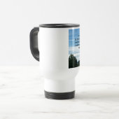 Isaiah 41:10 Vrees niet voor mij... Reisbeker (Voorkant links)