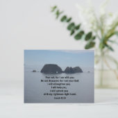 Isaiah 41:10 Vrees niet, want ik ben bij jou Briefkaart (Staand voorkant)