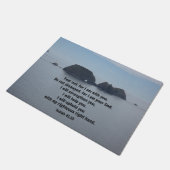 Isaiah 41:10 Vrees niet, want ik ben bij jou Deurmat (Schuin)