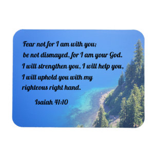 Isaiah 41:10 Vrees niet, want ik ben bij jou Magneet