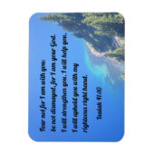 Isaiah 41:10 Vrees niet, want ik ben bij jou Magneet (Verticaal)