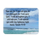 Isaiah 41:10 Vrees niet, want ik ben bij jou Magneet (Horizontaal)