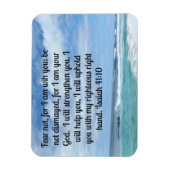 Isaiah 41:10 Vrees niet, want ik ben bij jou Magneet (Verticaal)