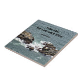 Isaiah 41:10 Vrees niet, want ik ben bij u. Tegeltje (Zijkant)