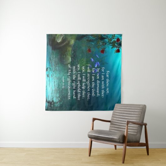 Isaiah 41:10 wandkleed (In Situ (horizontaal))