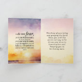 Isaiah 41:10 Wees niet bang dat ik bij jou ben Bij Kaart (Binnen)